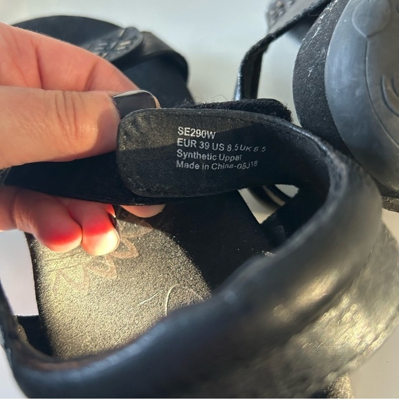 Aetrex Marcy sandal 8/39black